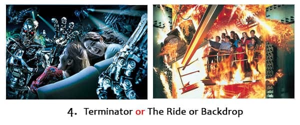 4.Hollywood Dream – The Ride or Backdrop