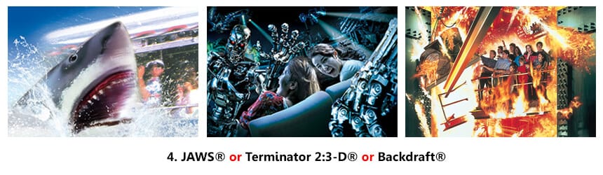 4.JAWS or Terminator 23D or Backdraft